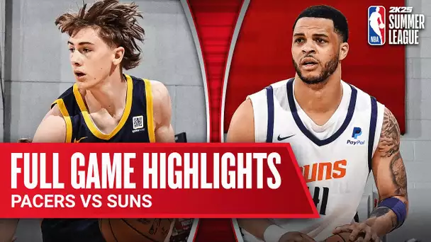 PACERS vs SUNS | NBA SUMMER LEAGUE | FULL GAME HIGHLIGHTS