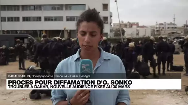 Sénégal : renvoi du procès pour diffamation d’Ousmane Sonko, des heurts à Dakar • FRANCE 24