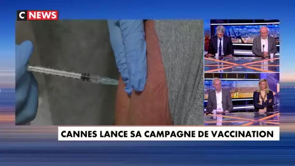 Coronavirus : Cannes lance sa campagne de vaccination