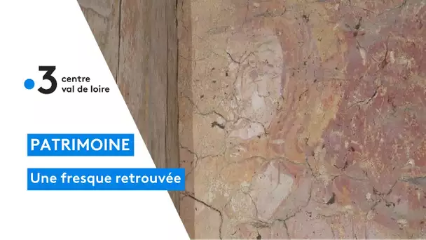 Nogent-le-Rotrou : découverte d'une fresque du 12e siècle sous la charpente de l'église