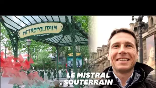 Pourquoi y-a-t-il du vent dans le métro?