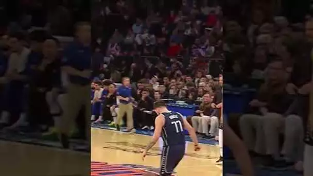 Luka Shows Off His Soccer Skills In MSG | #Shorts