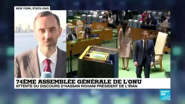 Assemblée générale de l'ONU : attente du discours d'Hassan Rohani, président de l'Iran