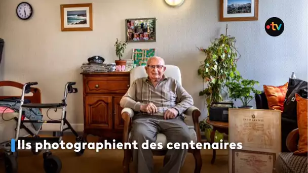 Ils photographient des centenaires