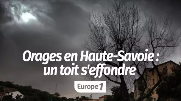 Le toit d'une salle des fêtes s'effondre en Haute-Savoie à cause de vents violents : "Ça aurait p…