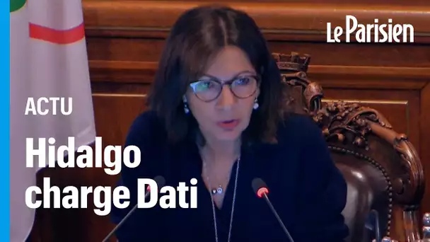 «Mme Dati devrait assurer son devoir de transparence» : Hidalgo contre-attaque au Conseil de Paris