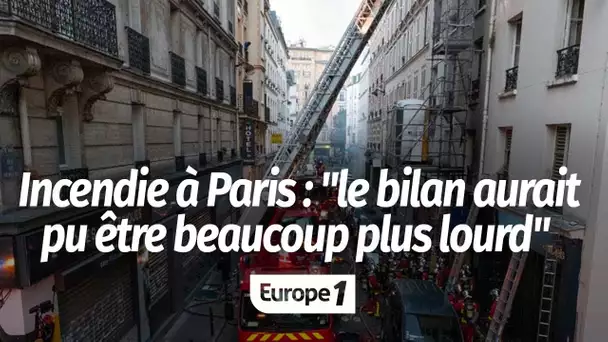 Incendie dans le 11ème arrondissement de Paris : "Le bilan aurait pu être beaucoup plus lourd"