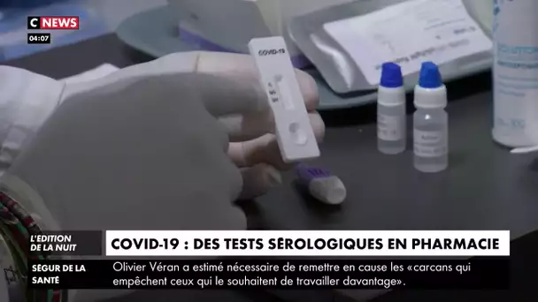 Covid-19 : des tests sérologiques en pharmacie