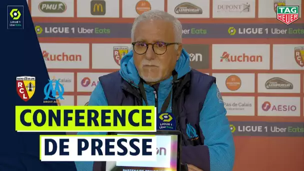 Conférence de presse RC LENS - OLYMPIQUE DE MARSEILLE (2-2)  / 2020/2021