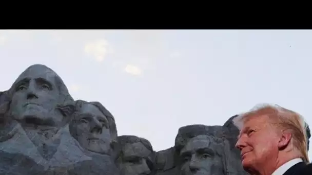 Au Mont Rushmore, Donald Trump s'en prend à ceux qui veulent "diffamer nos héros"