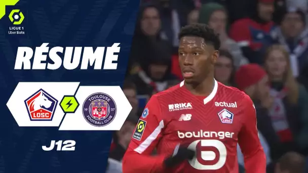 LOSC LILLE - TOULOUSE FC (1 - 1) - Résumé - (LOSC - TFC) / 2023/2024