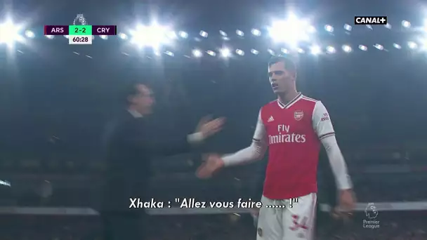 Xhaka insulte le public à sa sortie !