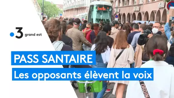 Pass sanitaire : en Alsace, les opposants élèvent la voix