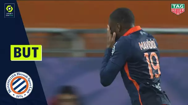 But Stephy Alvaro MAVIDIDI (28' - MHSC) MONTPELLIER HÉRAULT SC - FC LORIENT (1-1) 20/21