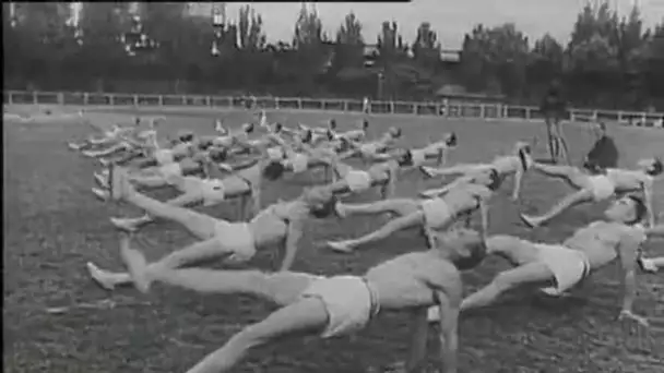 Athlétisme pour la fete de l'Union Sportive Parisienne