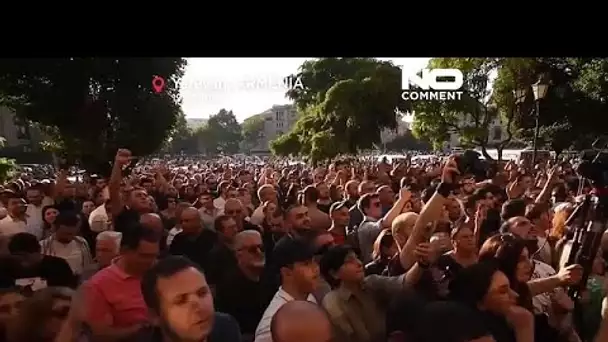 No Comment : manifestation à Erevan en soutien aux arméniens du Karabakh