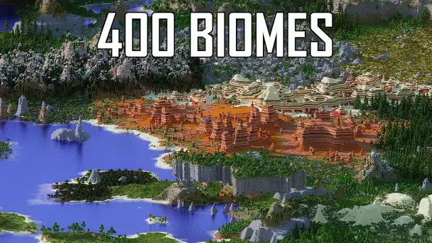 Minecraft 1.10 - 400 NOUVEAUX BIOMES !! 2000 STRUCTURES !! Biome Bundle