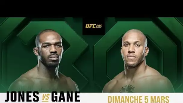 Bande-annonce : Gane affronte le GOAT de l'UFC Jones pour le titre des lourds (5 mars RMC Sport 2)