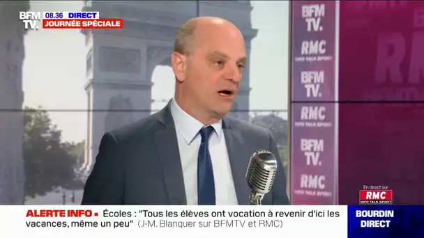 "On me reprochait de vouloir rouvrir les écoles, là on me reproche de ne pas aller assez vite"