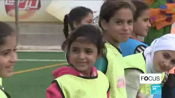 Jordanie : le football comme horizon pour les petits réfugiés de Zaatari