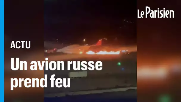 Turquie : un avion russe évacué d'urgence à l'atterrissage après un incendie sur un moteur