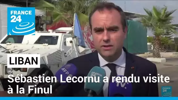 Liban : Sébastien Lecornu a rendu visite à la force de maintien de la paix de l'ONU sur place