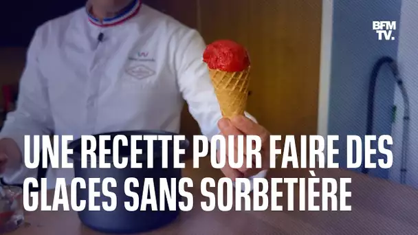 Comment faire une glace maison sans sorbetière