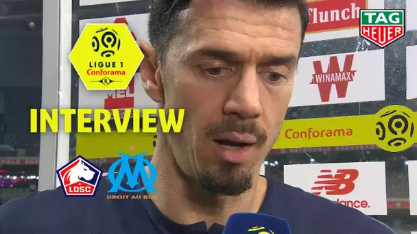 Interview de fin de match :LOSC - Olympique de Marseille ( 1-2 )  / 2019-20