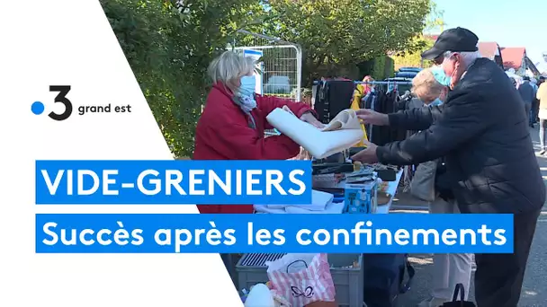 Bas-Rhin : le succès des vide-greniers malgré la crise sanitaire