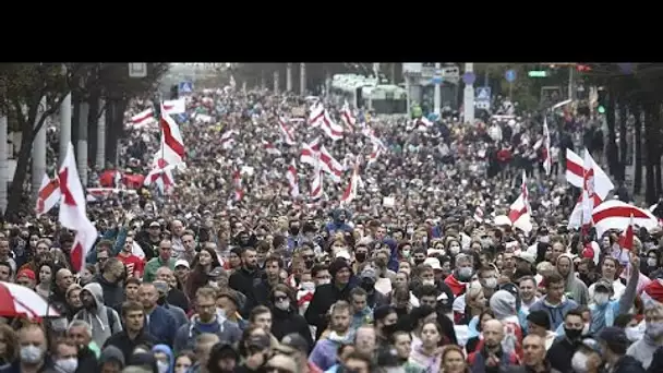 Répression violente de manifestations anti-Loukachenko au Bélarus