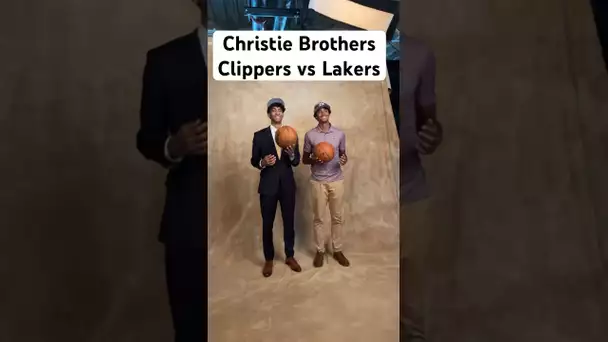 Newest set of Brothers In The NBA & now apart of the Battle of LA: Max & Cam Christie! 🔥|#Shorts