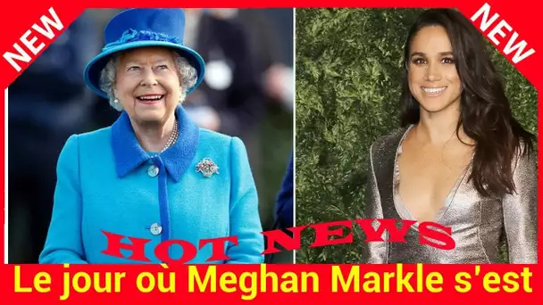 Le jour où Meghan Markle s’est fait remonter les bretelles par la reine