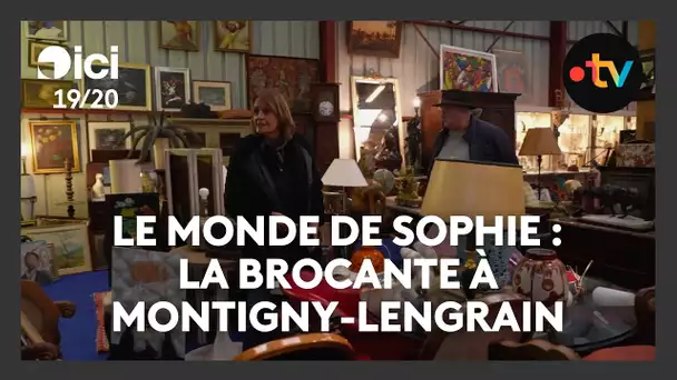 Le monde de Sophie : la brocante à Montigny-Lengrain