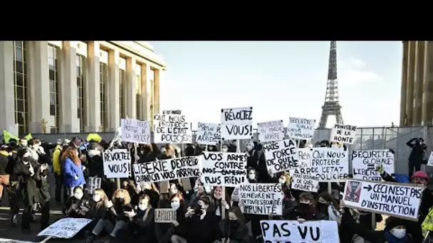 Des milliers de personnes ont manifesté contre la loi "sécurité globale"