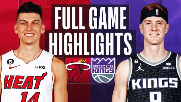 HEAT at KINGS | NBA FULL GAME HIGHLIGHTS | October 29, 2022