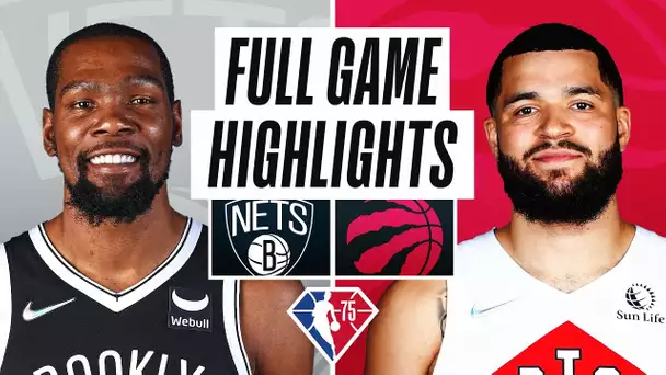 NETS at RAPTORS | FULL GAME HIGHLIGHTS | November 7, 2021