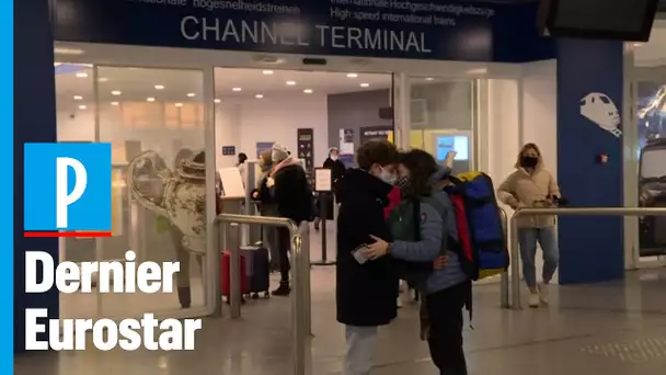 Vu de  l'Eurostar : "Vous devez quitter le pays maintenant si vous voulez sortir"