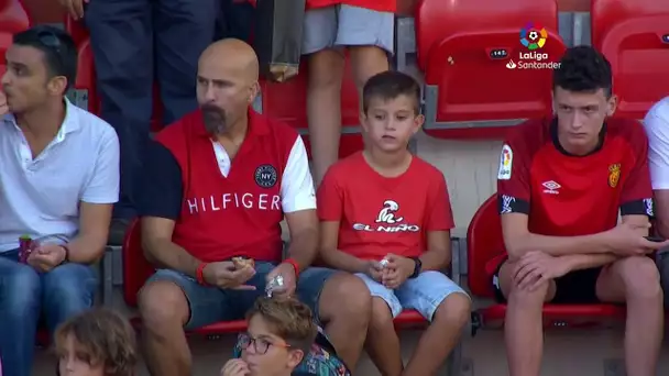 Calentamiento RCD Mallorca vs Atlético de Madrid