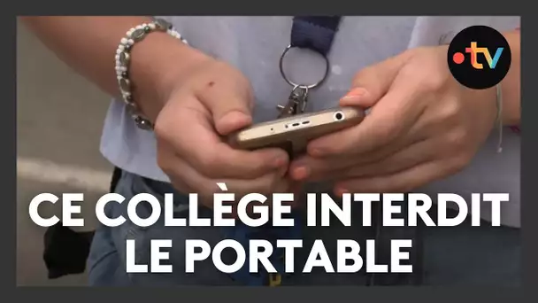 Ce collège interdit le portable, "ils discuteront un peu plus au lieu d'être sur les réseaux"