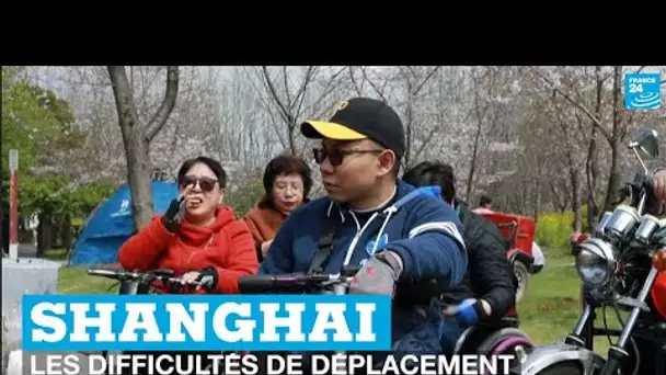 À Shanghai, les difficultés de déplacement des personnes handicapées