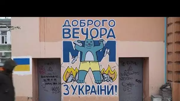 A Odessa, des graffeurs ukrainiens défient la Russie