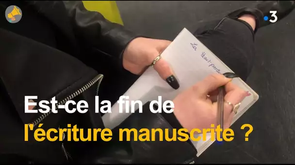 Est-ce la fin de l'écriture manuscrite ?