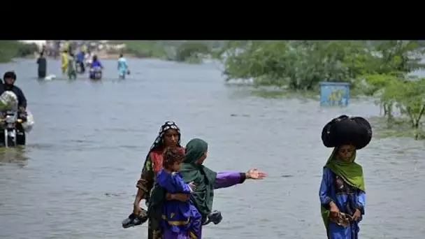 Inondations : un tiers du Pakistan sous les eaux