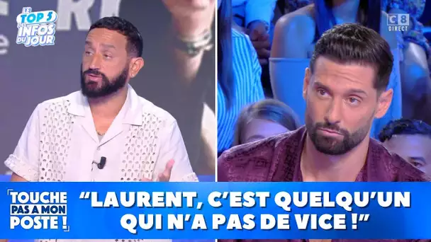 Cyril Hanouna défend Laurent Ruquier et lui rend un bel hommage !