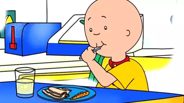 Caillou et le Défi de Nourriture | Caillou en Français