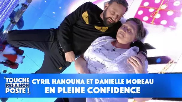 Cyril Hanouna et Danielle Moreau en pleine confidence dans TPMP !