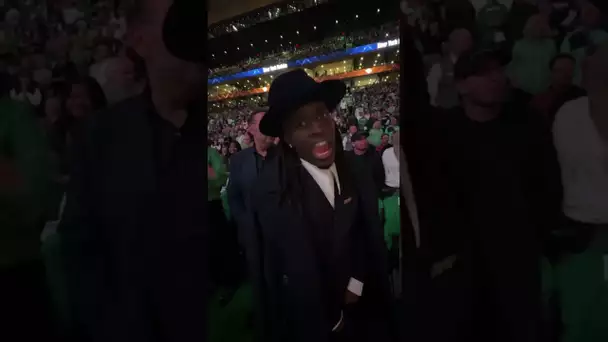 @KaiCenat had himself a time at NBA Opening Night in Boston!