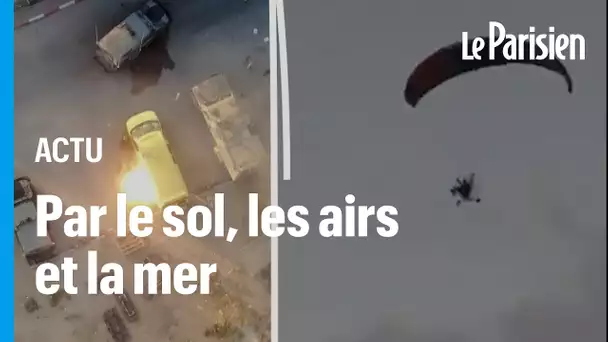 Drones, ULM... le Hamas a déployé des moyens jamais vus pour attaquer Israël