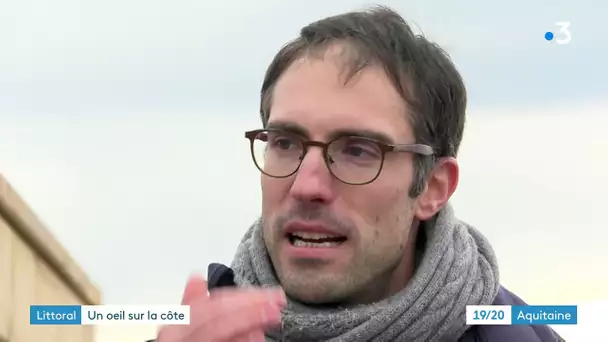 Les promeneurs peuvent participer  à l'observation du littoral aquitain d'un clic