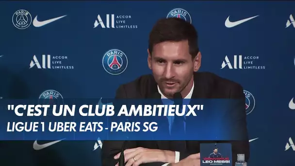 "Je suis très heureux d'être là" - Ligue 1 Uber Eats